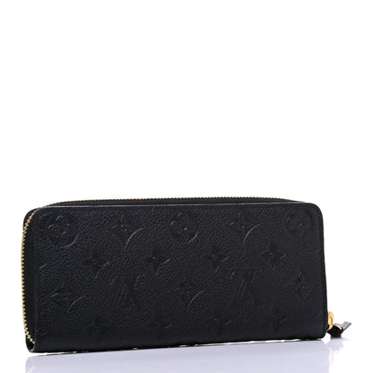 Louis Vuitton Empreinte Clemence Wallet Black 3 of 8