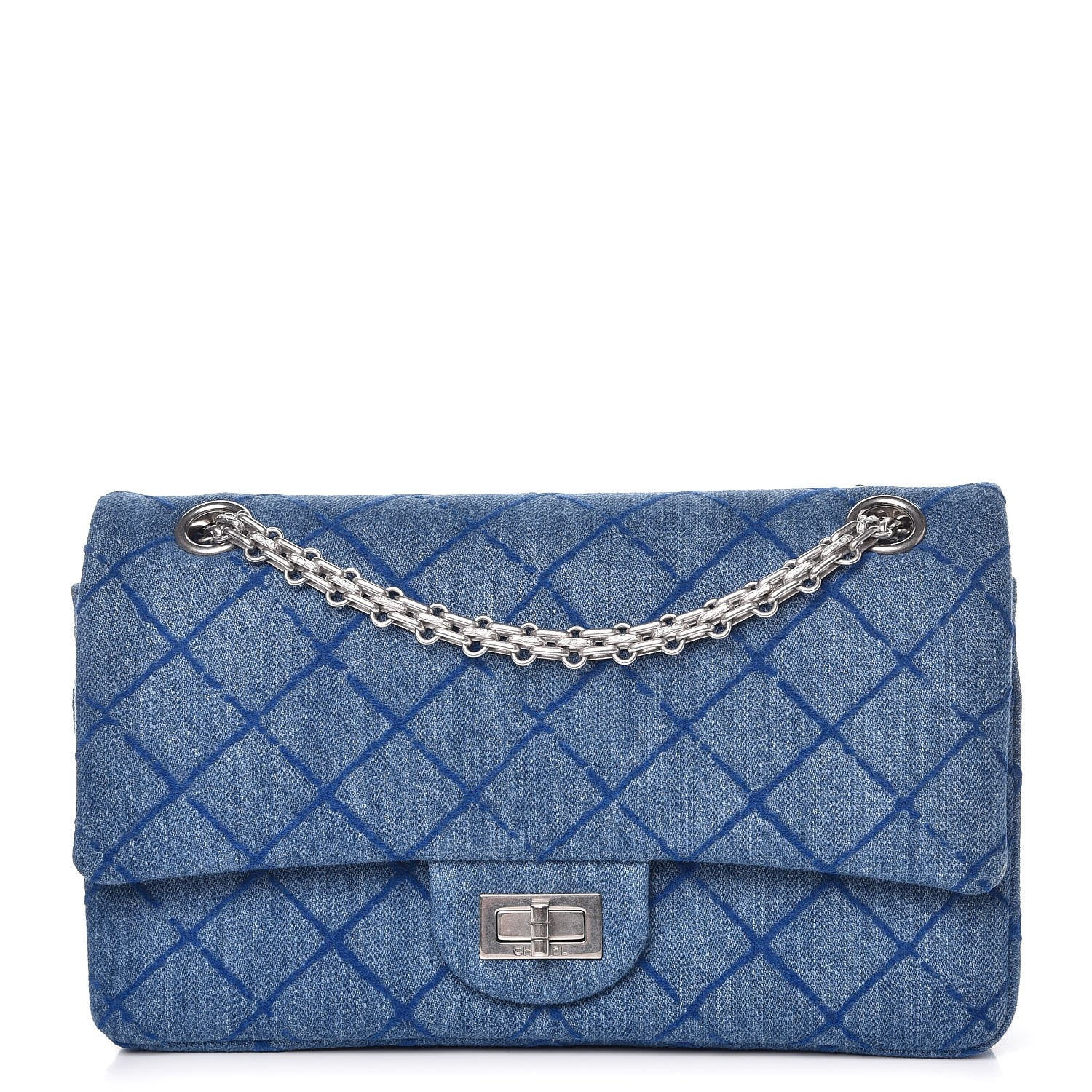 Chanel Denim 2.55 Reissue 225 Flap Blue 1 of 9