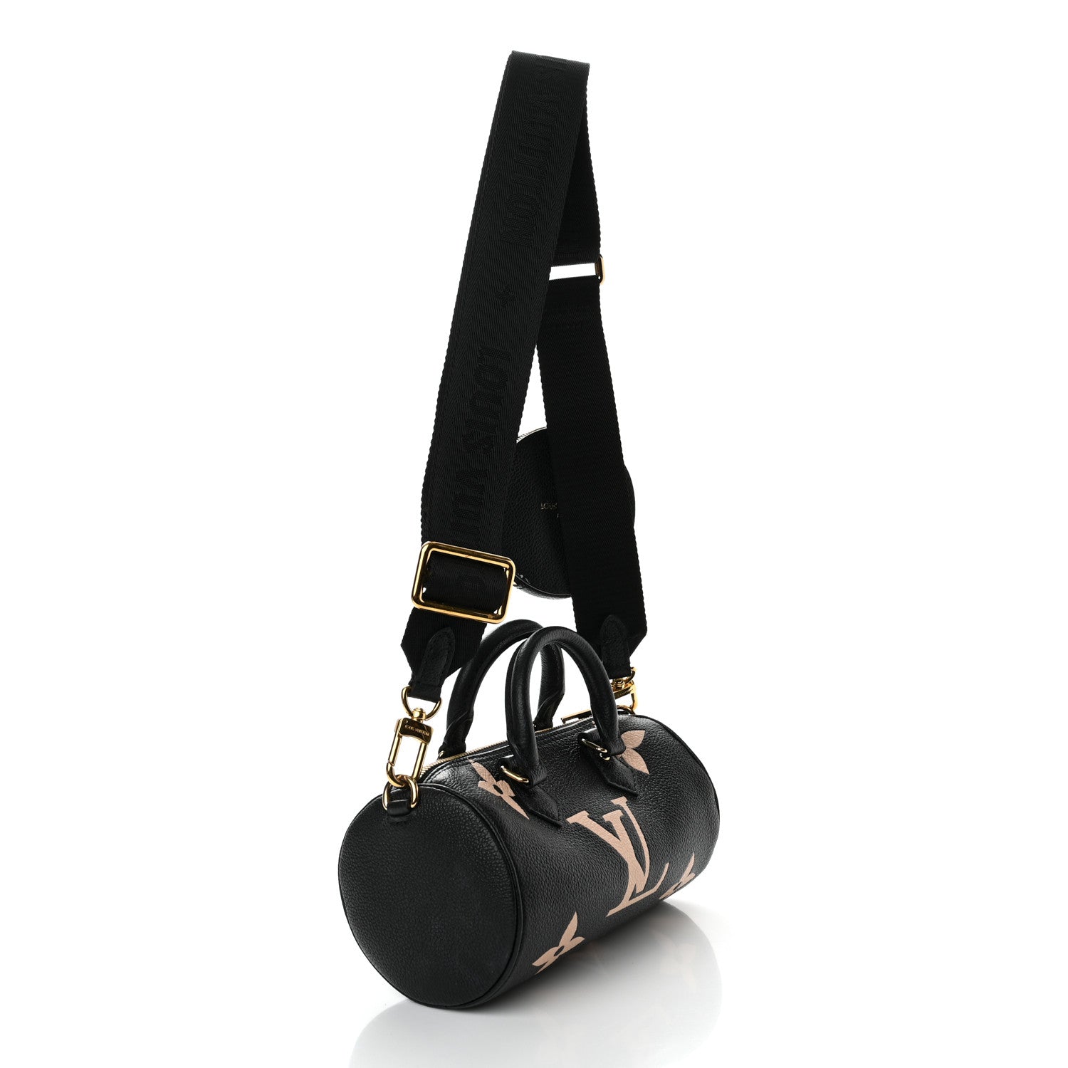 Louis Vuitton Empreinte Monogram Giant Papillon BB Black Beige 3 of 10