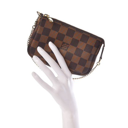 Louis Vuitton Damier Ebene Mini Pochette Accessories 2 of 7