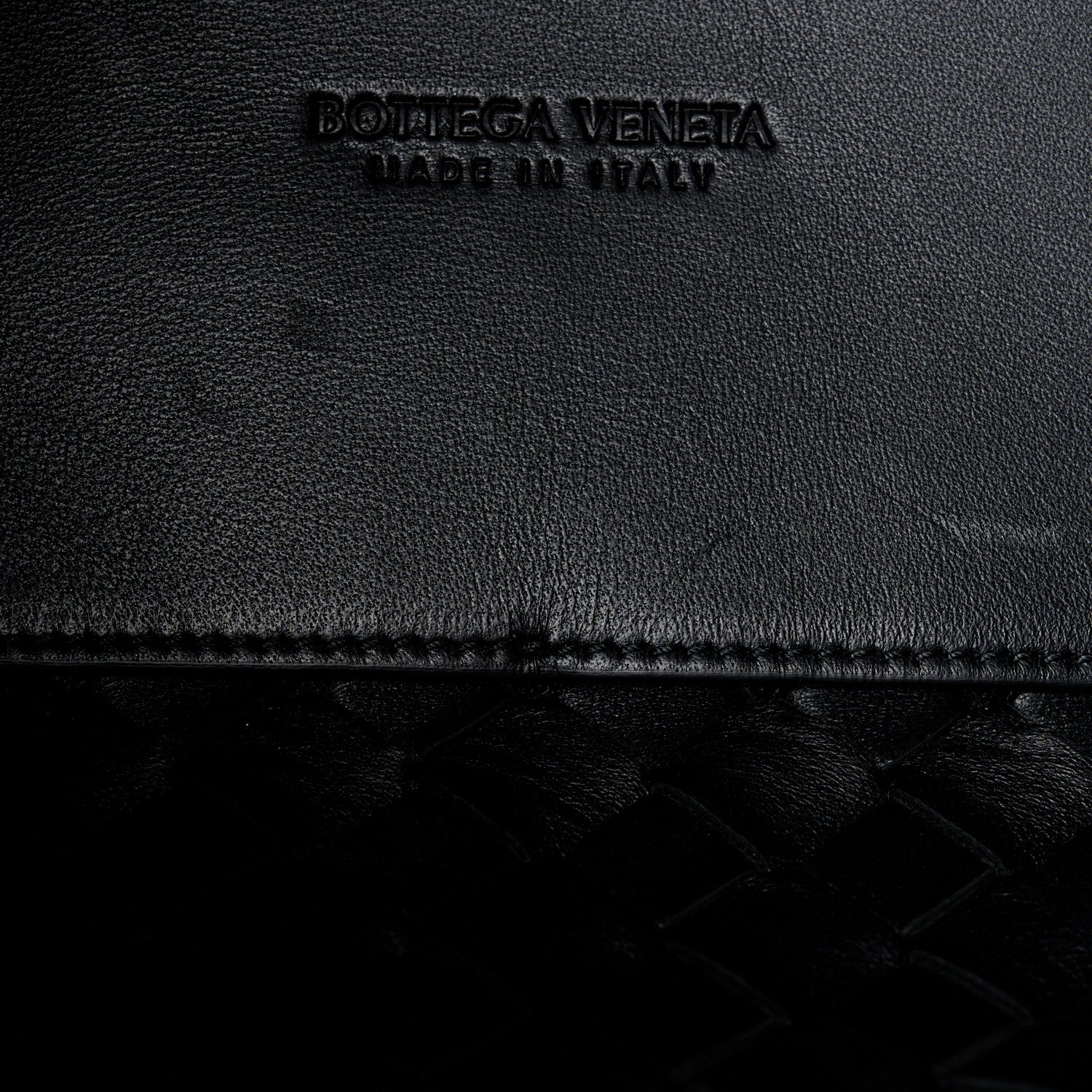 Bottega Veneta Nappa Intrecciato Medium Andiamo Shoulder Bag Black 11 of 12