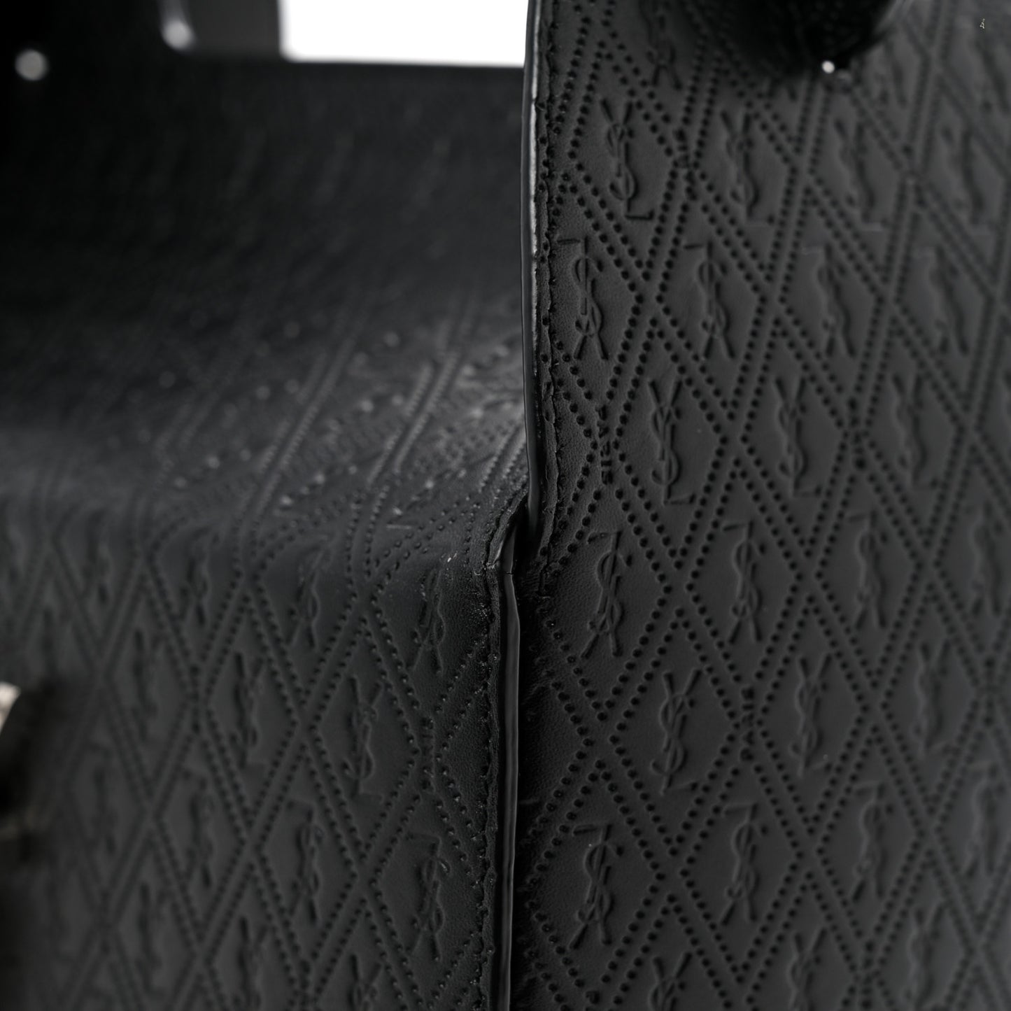 Calfskin Monogram Take Away Box Black