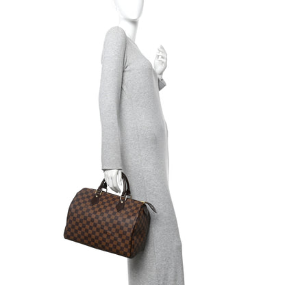 Louis Vuitton Damier Ebene Speedy 30 2 of 10