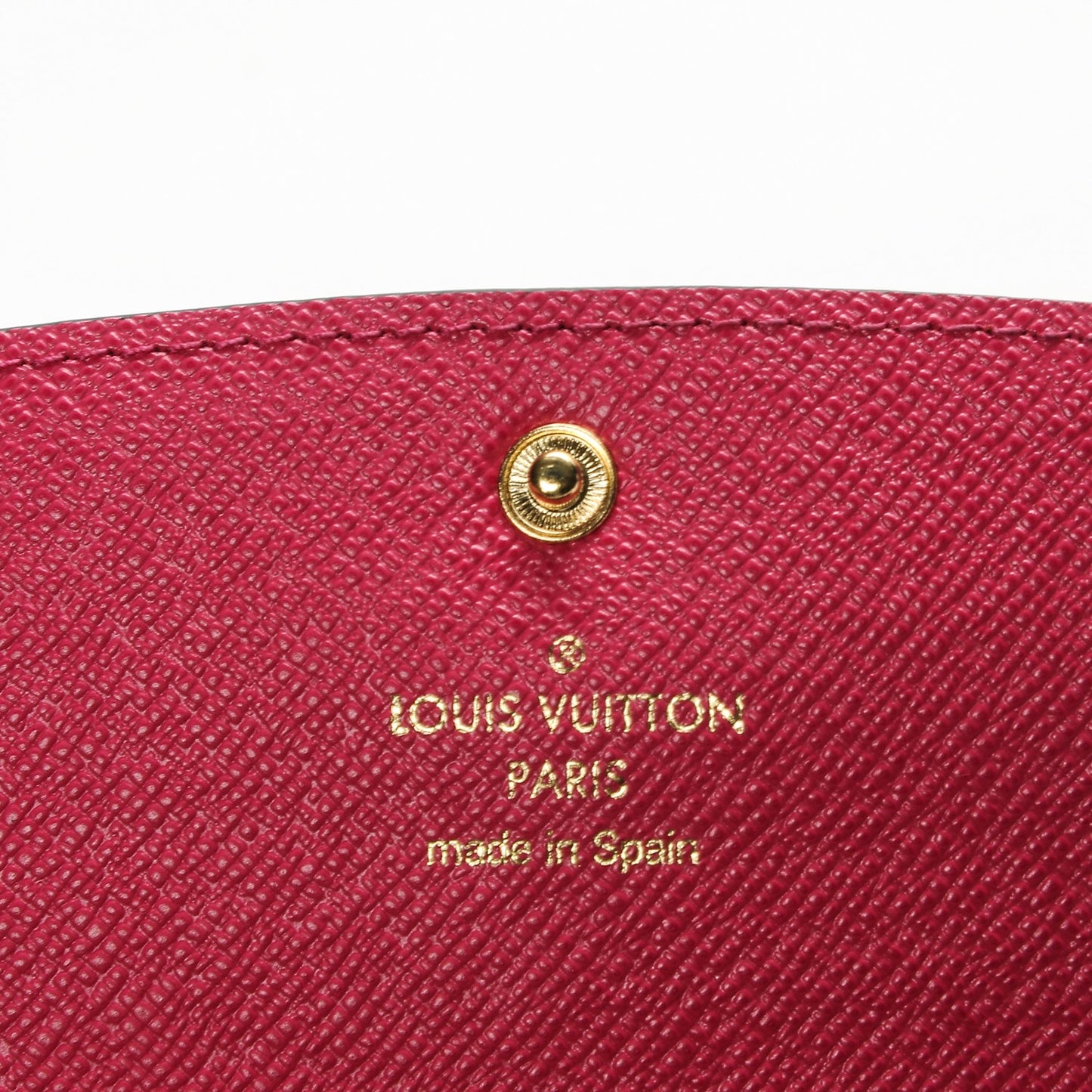 Monogram Emilie Wallet Hot Pink