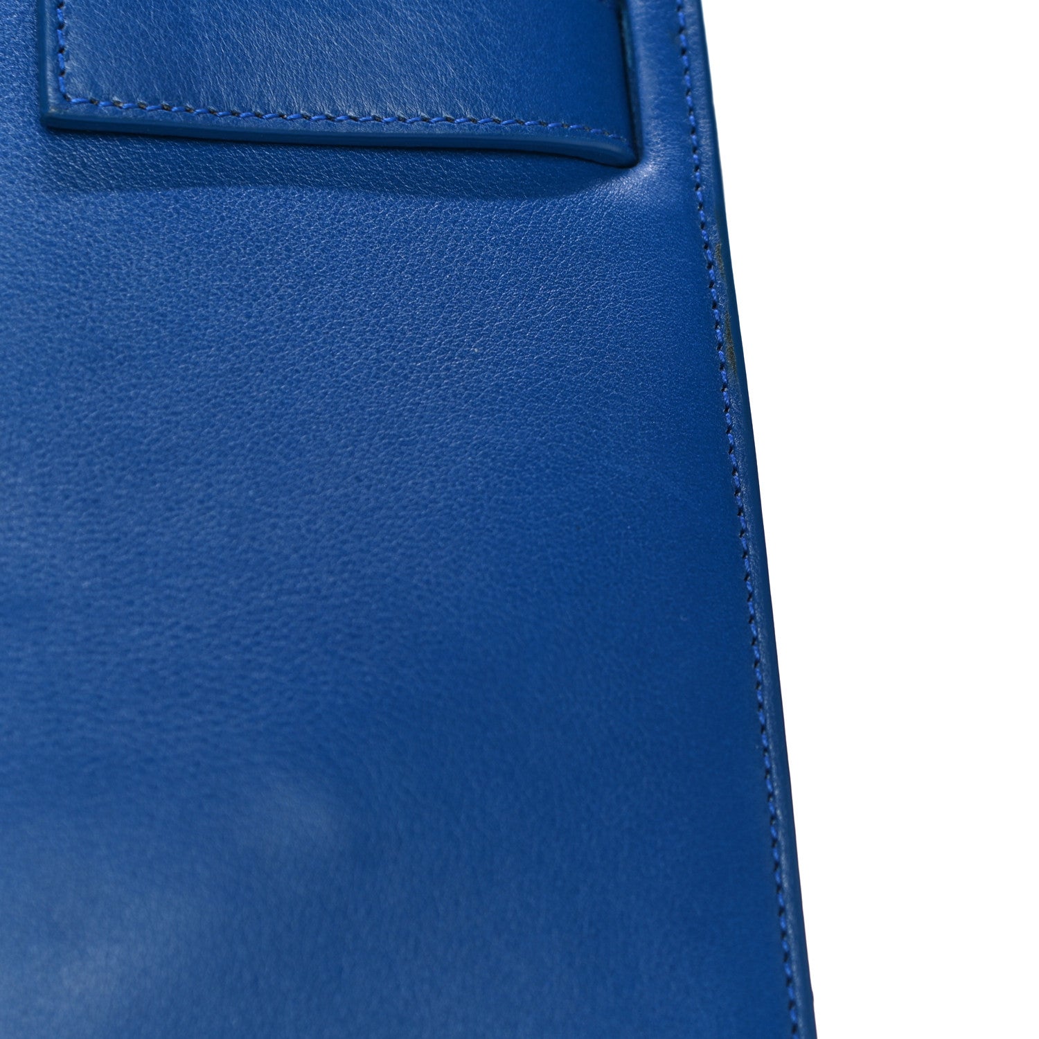 Saint Laurent Calfskin Small Sac De Jour Blue Majorelle 17 of 25