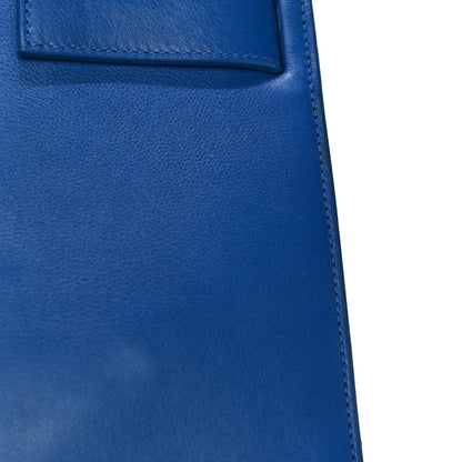 Saint Laurent Calfskin Small Sac De Jour Blue Majorelle 17 of 25