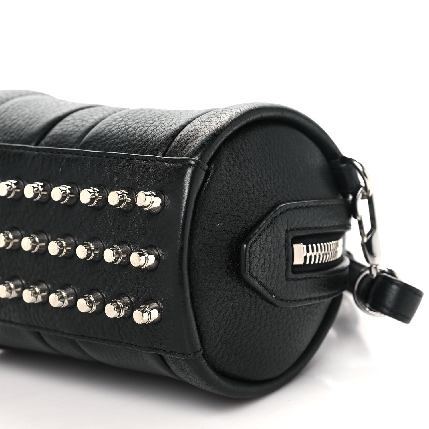 Alexander Wang Pebbled Lambskin Baby Rockie Black Rhodium Hardware 10 of 10