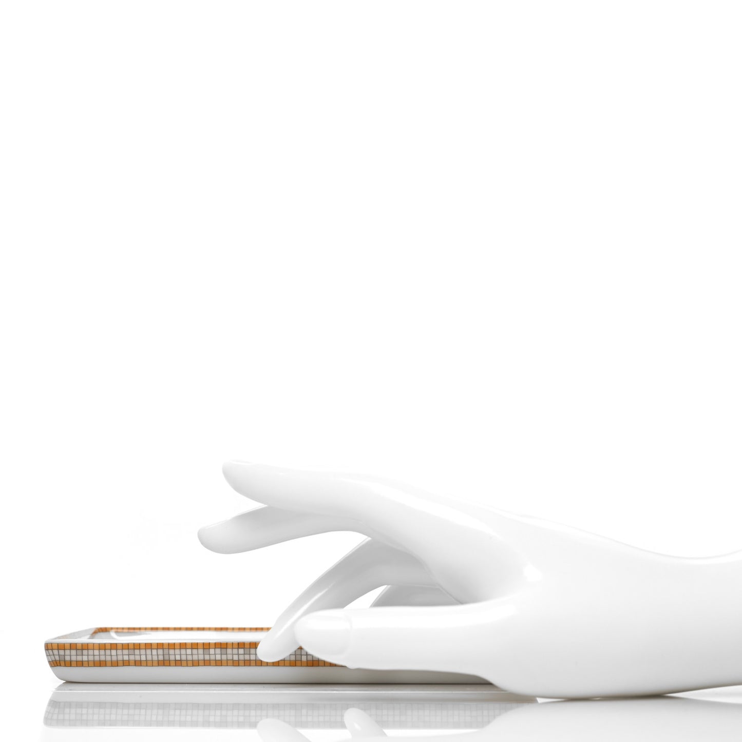 Porcelain Mosaique au 24 Gold Sushi Plate