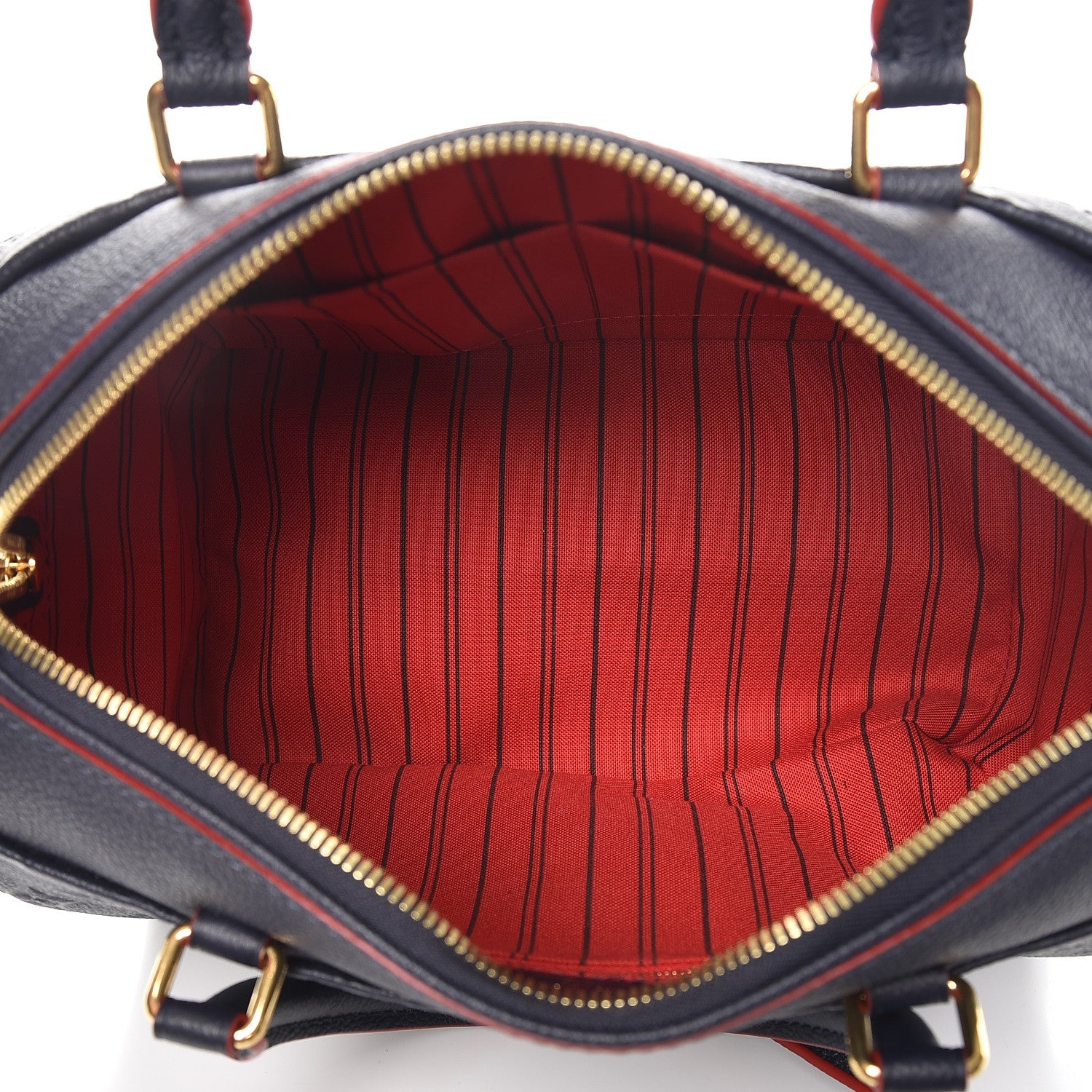 Louis Vuitton Empreinte Speedy Bandouliere 25 NM Marine Rouge 6 of 8