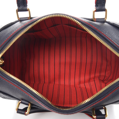 Louis Vuitton Empreinte Speedy Bandouliere 25 NM Marine Rouge 6 of 8