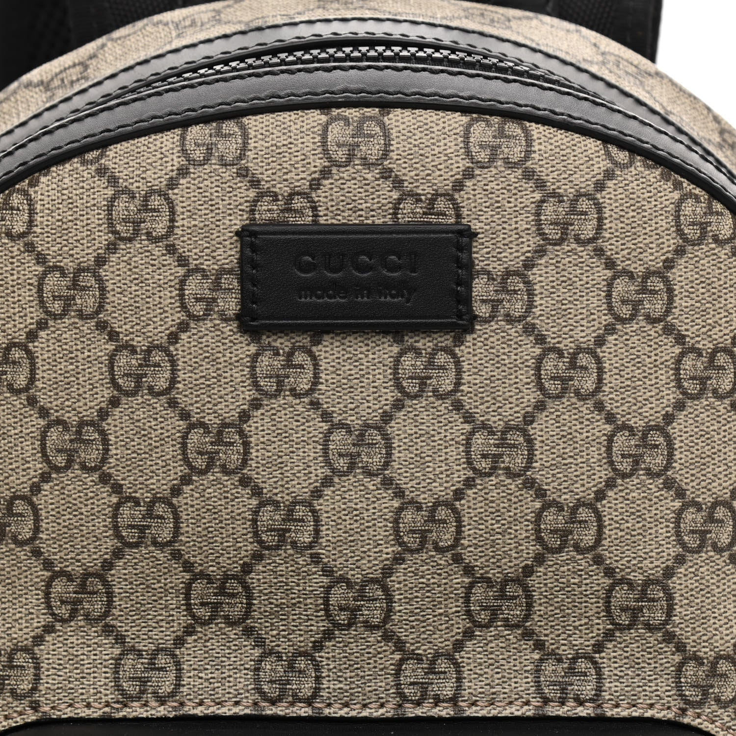 Gucci GG Supreme Monogram Small Eden Day Backpack Black 8 of 12