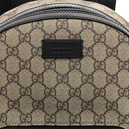 Gucci GG Supreme Monogram Small Eden Day Backpack Black 8 of 12