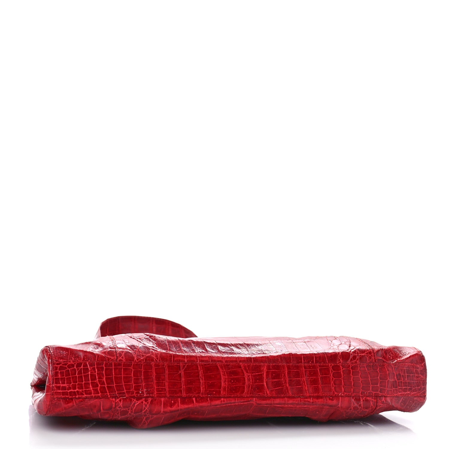 Nancy Gonzalez Crocodile Shoulder Bag Red 4 of 10