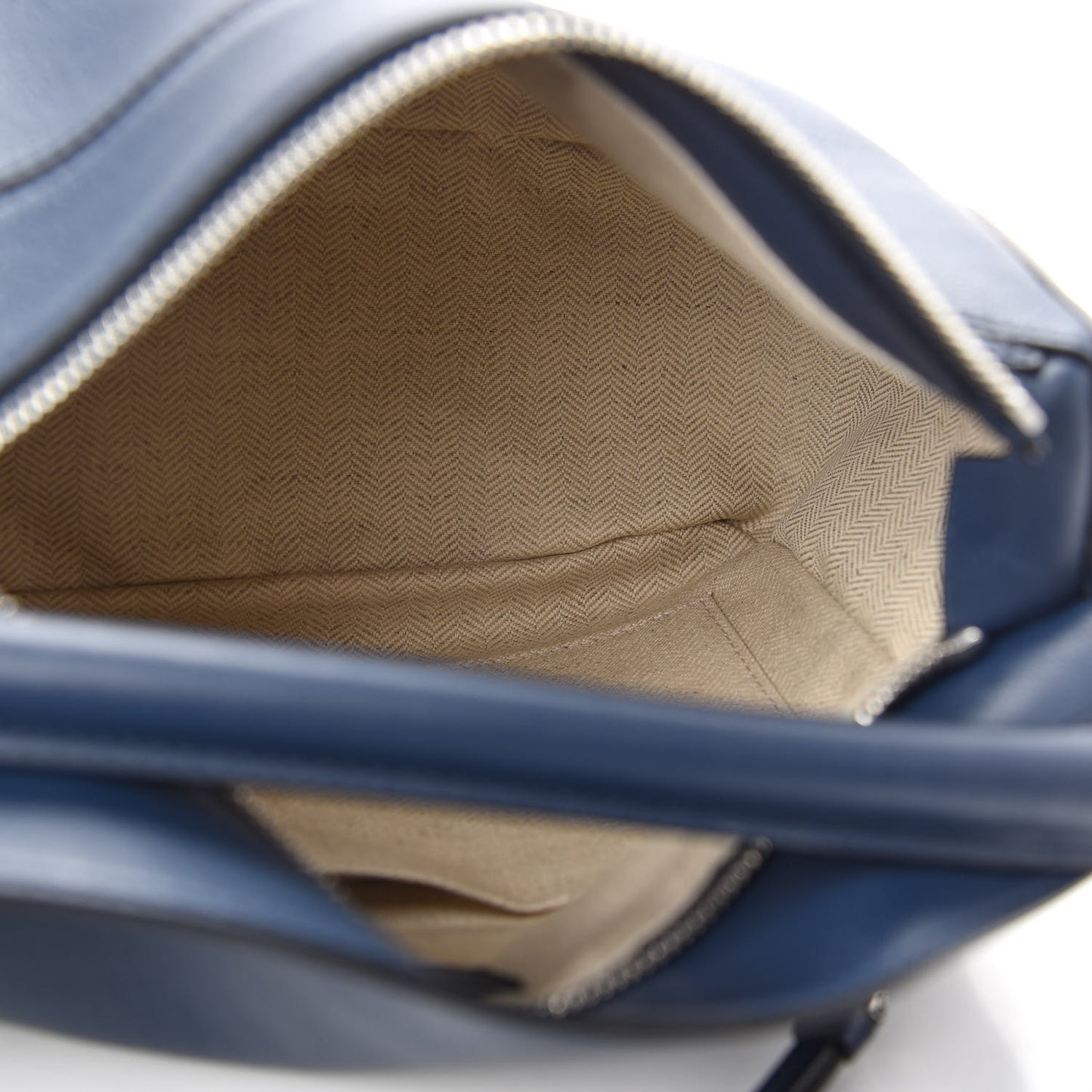 Calfskin Small Puzzle Bag Marine