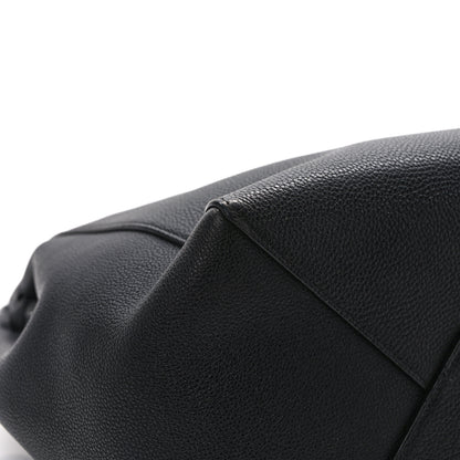 Celine Soft Grained Calfskin Medium Belt Cabas Phantom Black 12 of 14