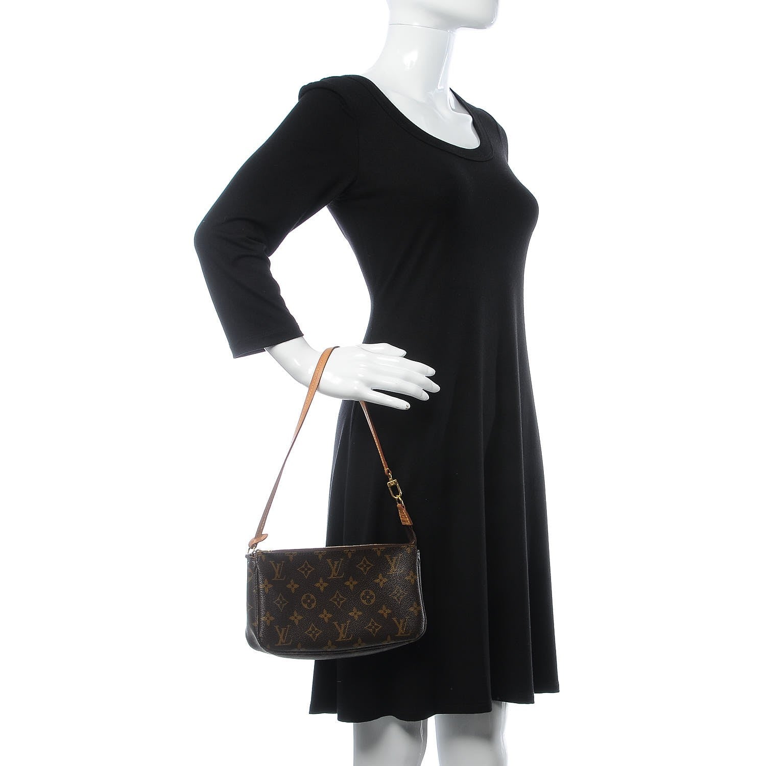 Louis Vuitton Monogram Pochette Accessories NM 2 of 9