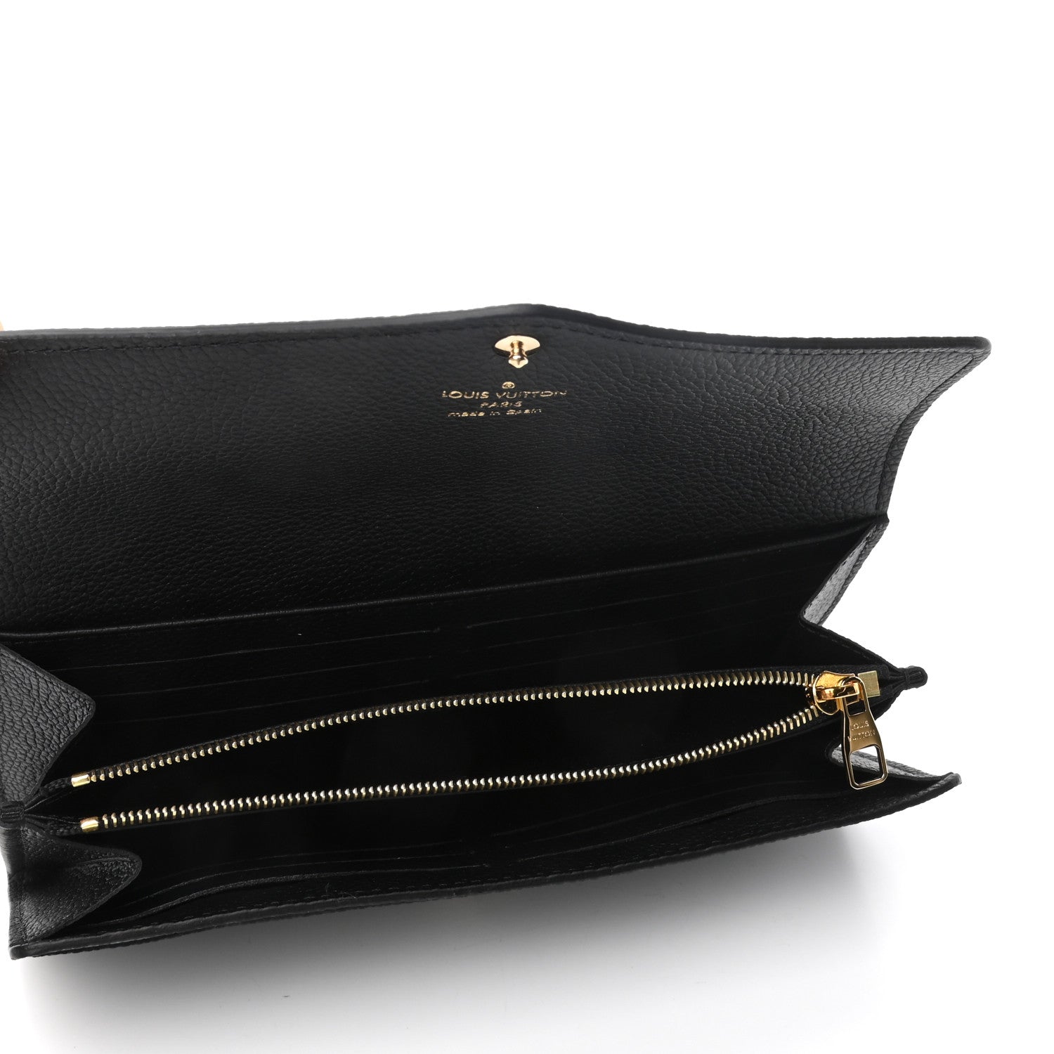 Louis Vuitton Empreinte Sarah Wallet NM Black 5 of 7