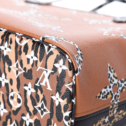Louis Vuitton Monogram Giant Jungle Neverfull MM Black 13 of 13