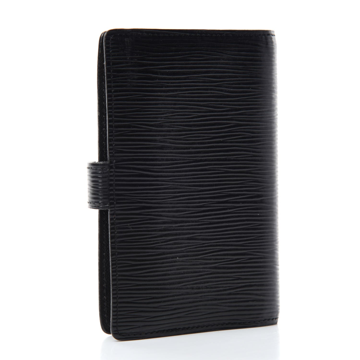 Louis Vuitton Epi Small Ring Agenda Cover Black 3 of 7