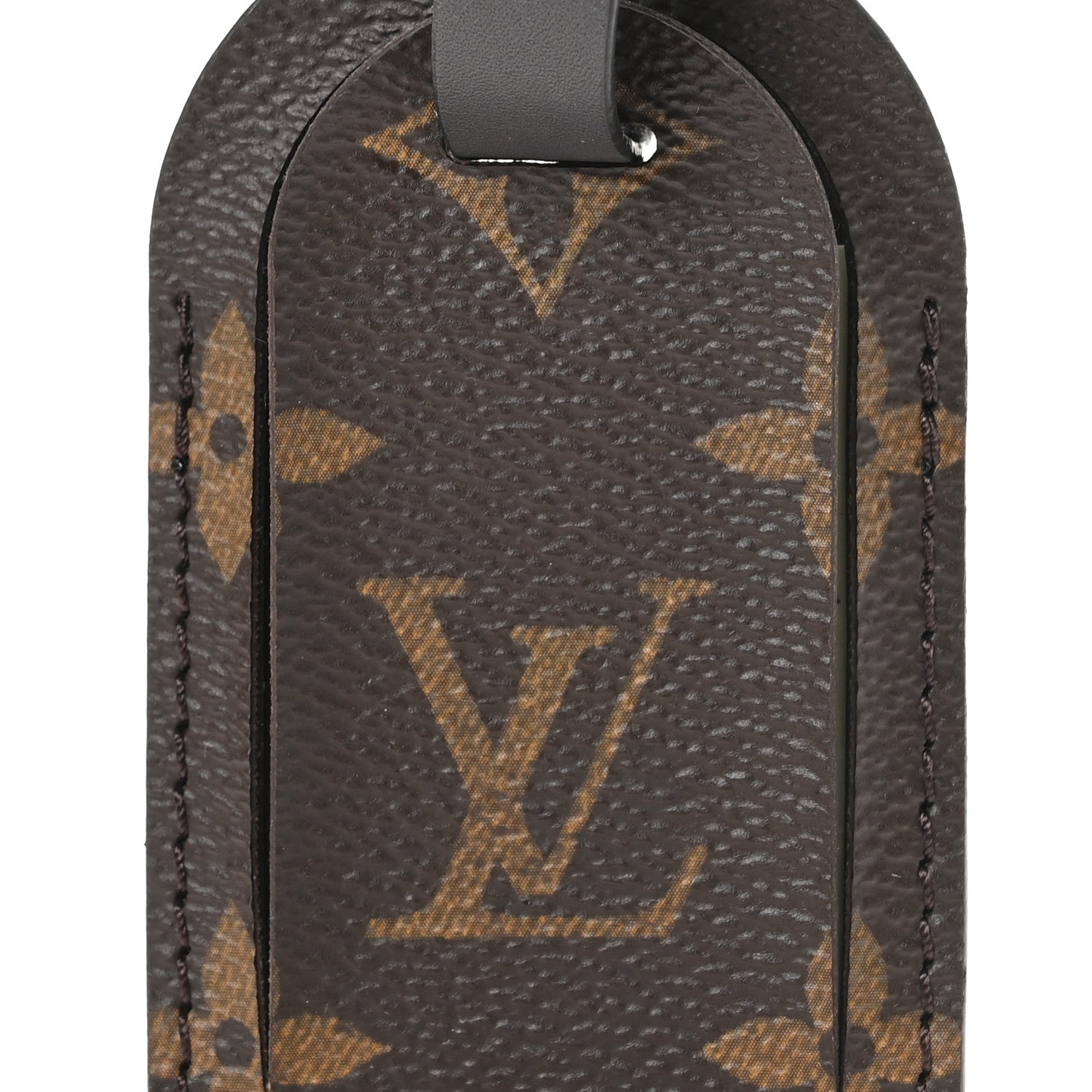 Louis Vuitton Monogram Luggage Tag Black 3 of 4