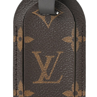 Louis Vuitton Monogram Luggage Tag Black 3 of 4