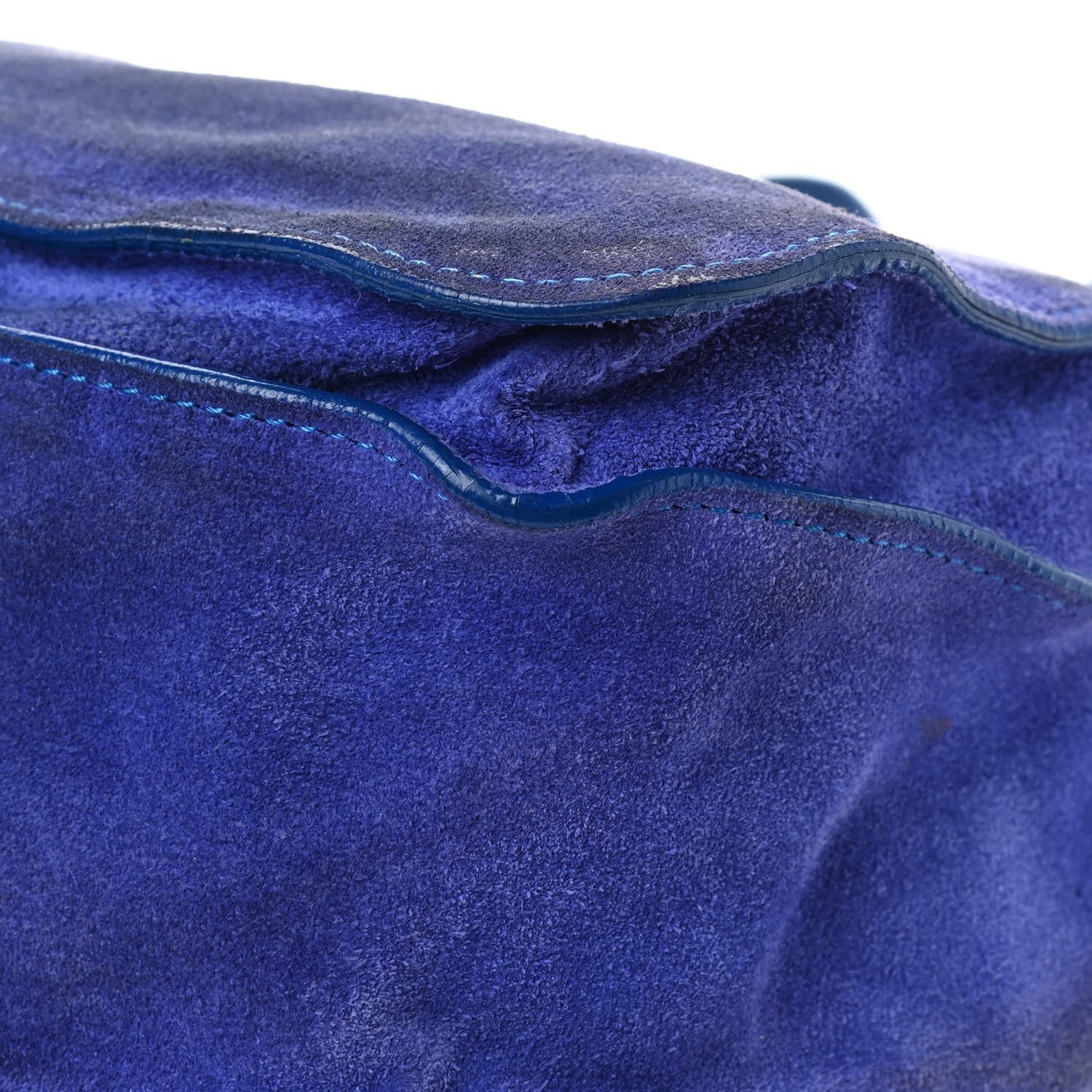 Proenza Schouler Suede Medium PS1 Satchel Royal Blue 12 of 19