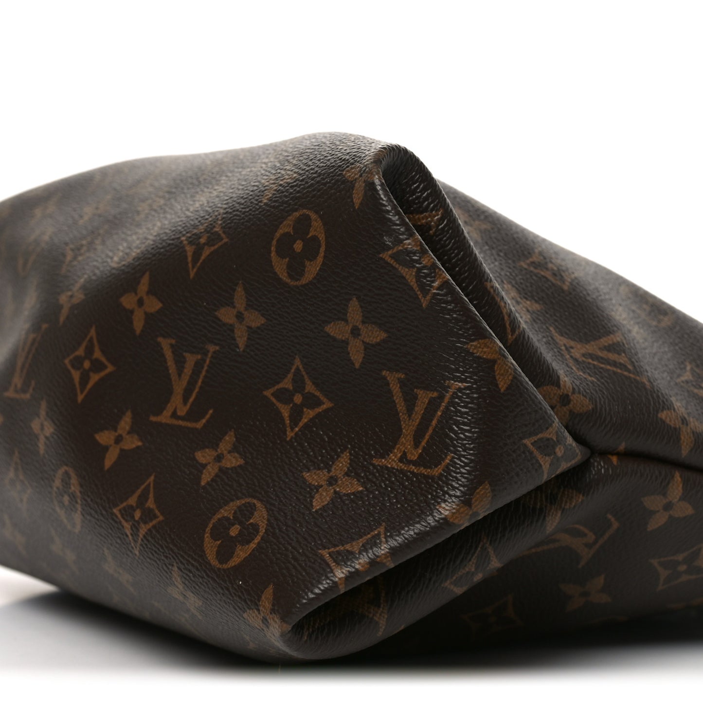 Monogram Flower Zipped Tote MM Black