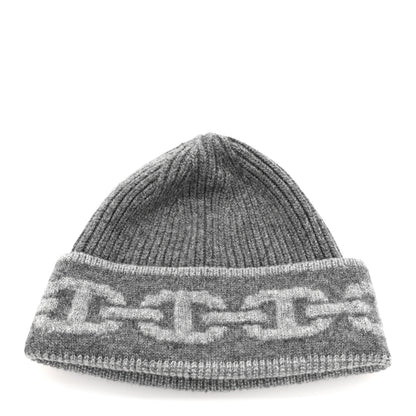 Hermes Cashmere Knit Heaven Beanie S Charbon Flanelle 1 of 5