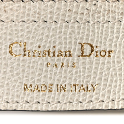 Christian Dior Grained Calfskin Saddle Bag With Strap Latte 6 of 11