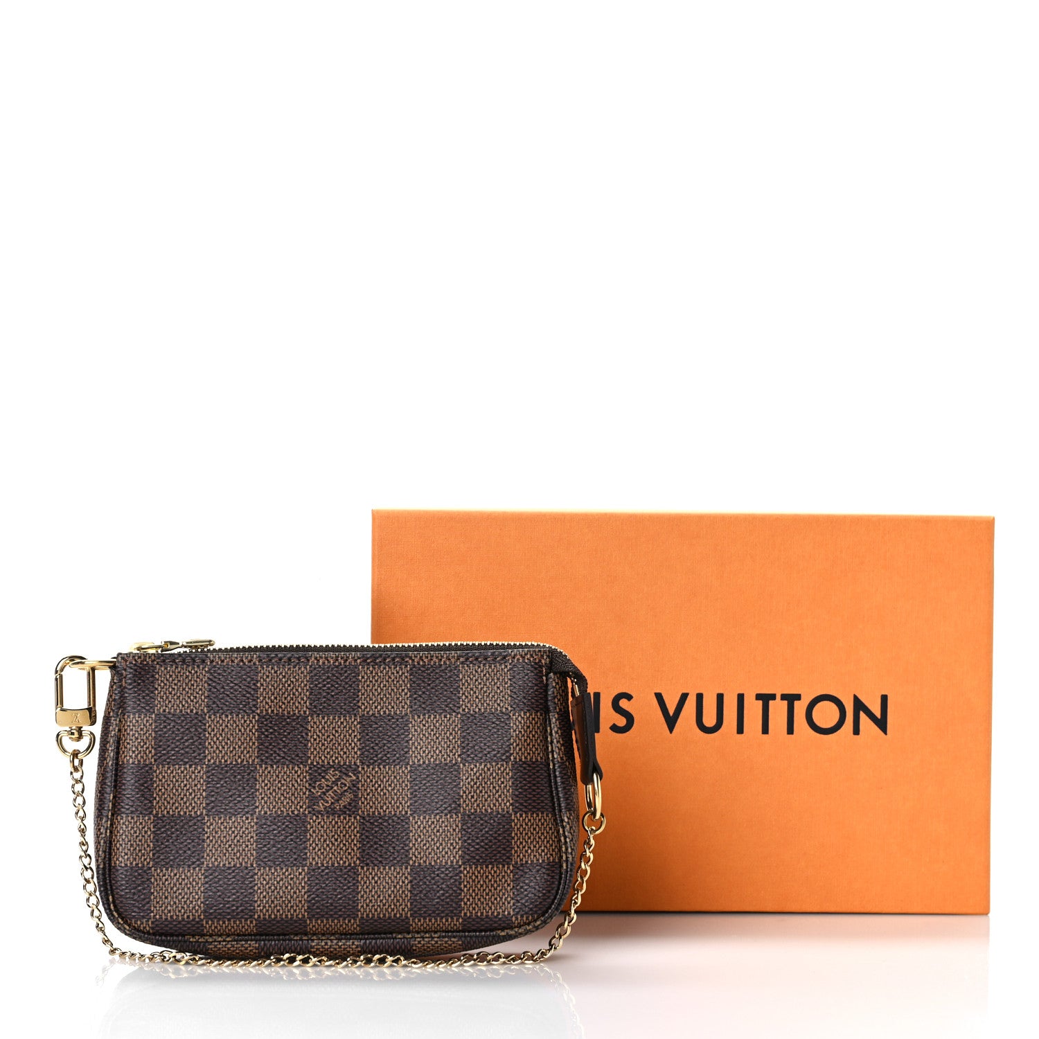Louis Vuitton Damier Ebene Mini Pochette Accessories 8 of 8