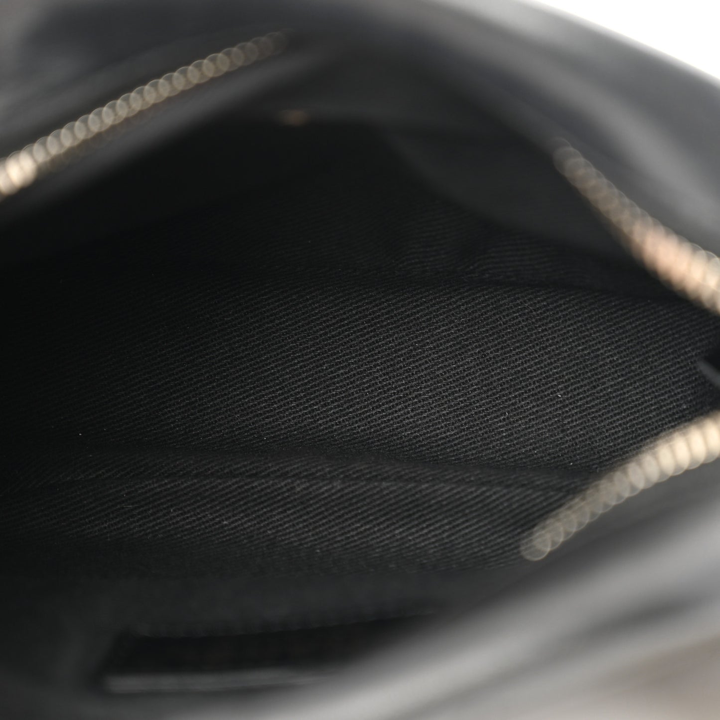 Goatskin Quilted Small Casual Trip Camera Case Black
