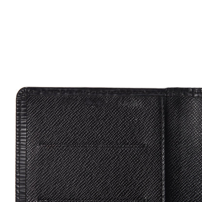 Louis Vuitton Epi Checkbook Cover Black 9 of 9