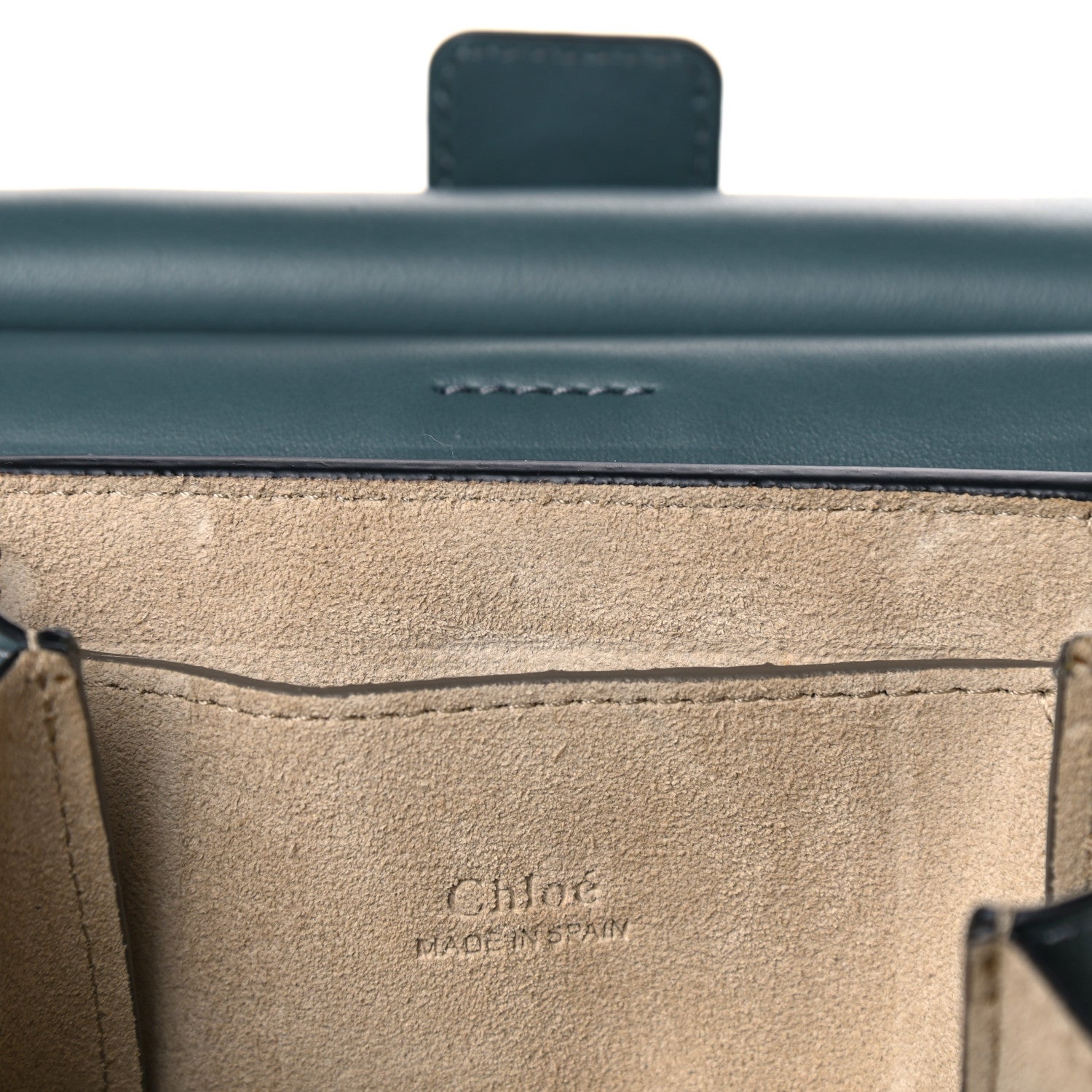 Chloe Suede Calfskin Mini Faye Bracelet Bag Cloudy Blue 8 of 12