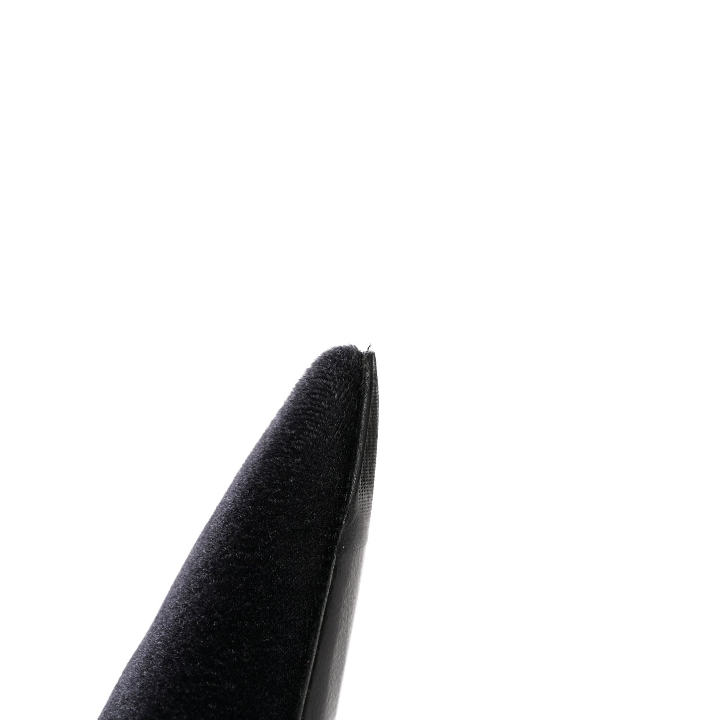 Technical Jersey Knife Pointed Pumps 38 Black