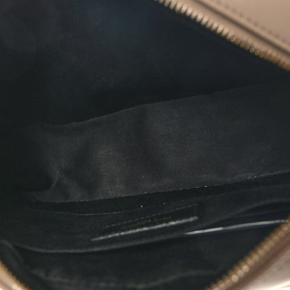 Saint Laurent Calfskin Matelasse Monogram Lou Camera Bag Dark Beige 5 of 9