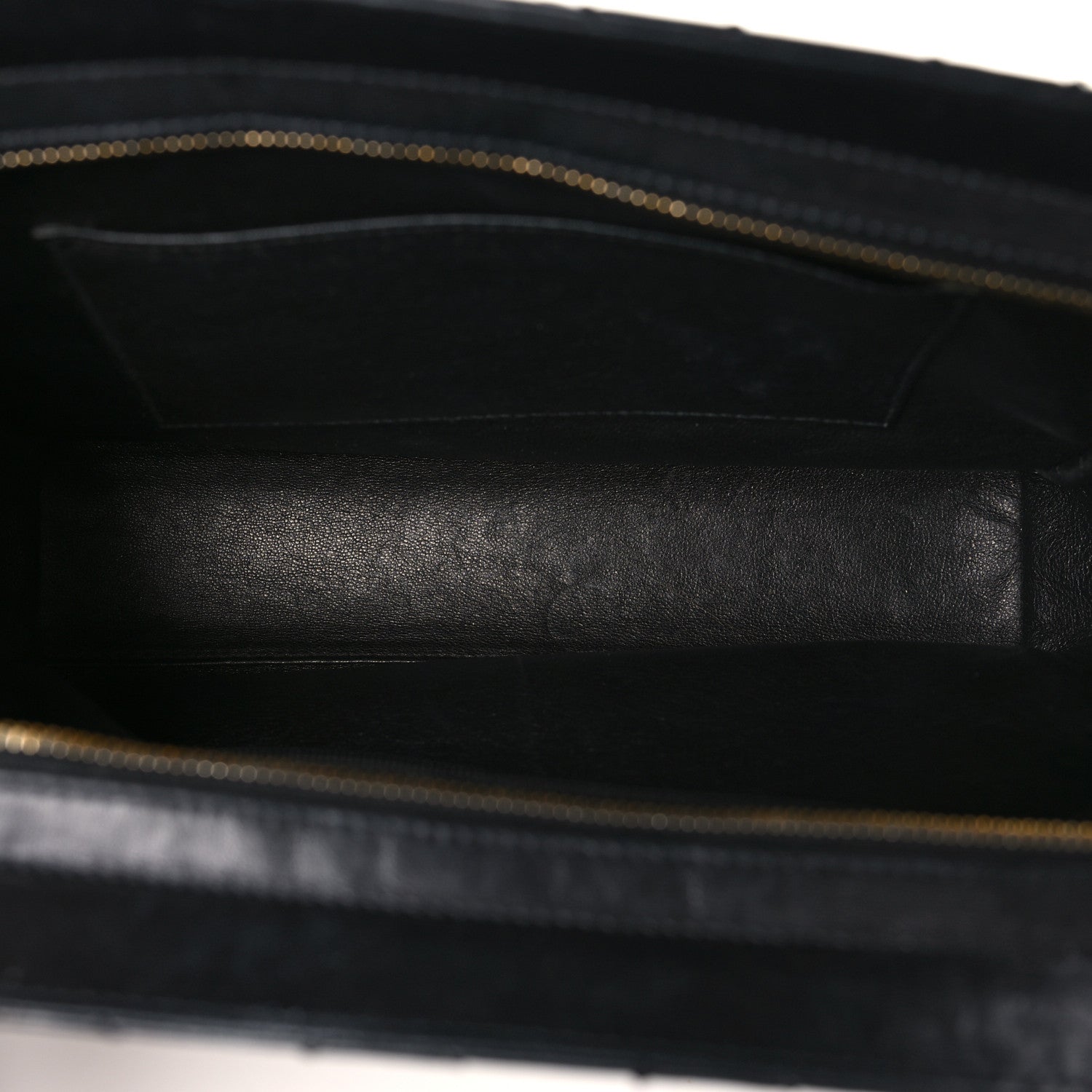 Chanel Lambskin Stitched Shoulder Bag Black 5 of 9