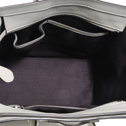 Celine Drummed Leather Micro Luggage Lune 5 of 8
