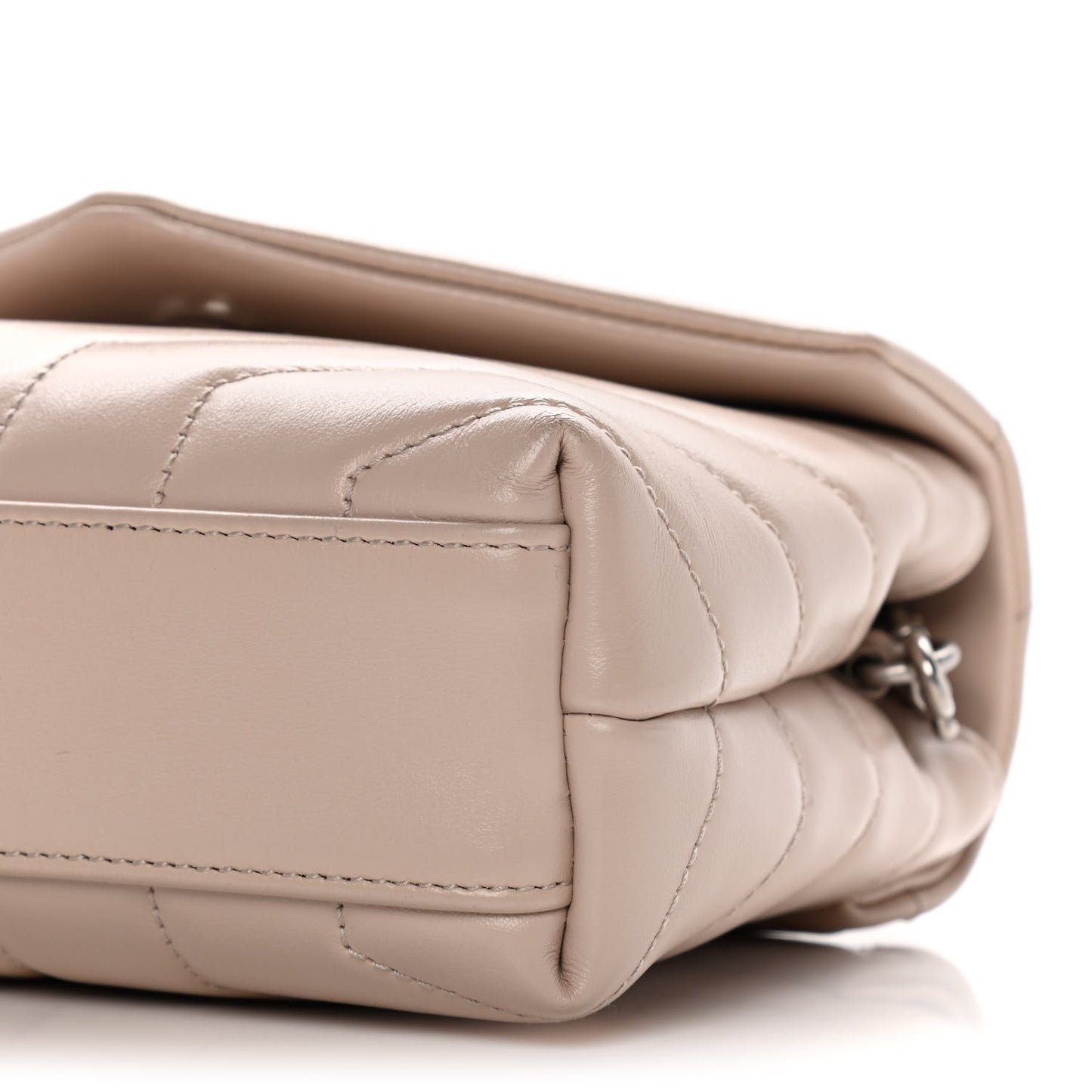 Calfskin Y Quilted Monogram Toy Loulou Crossbody Bag Light Natural