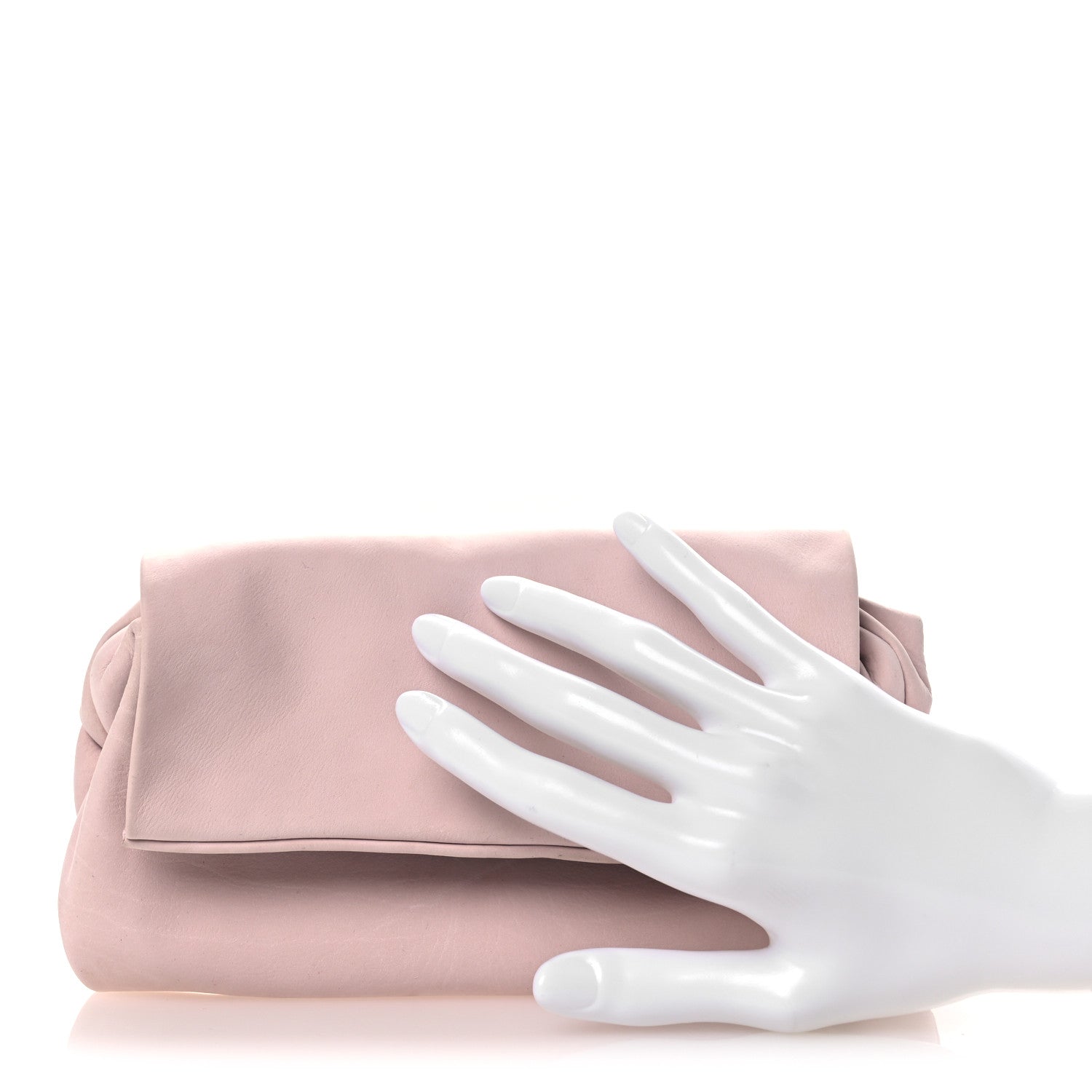 The Row Nubuck Small Glove Bag Blush 2 of 10
