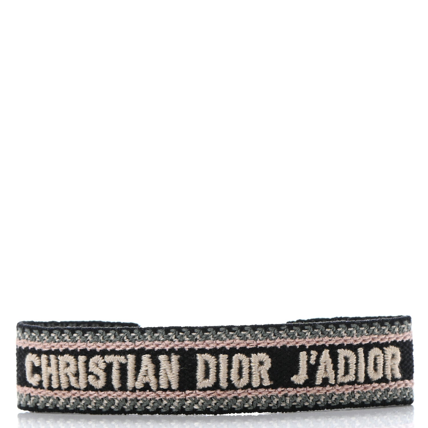 Christian Dior Woven Cotton J'Adior Friendship Bracelet 4 of 6