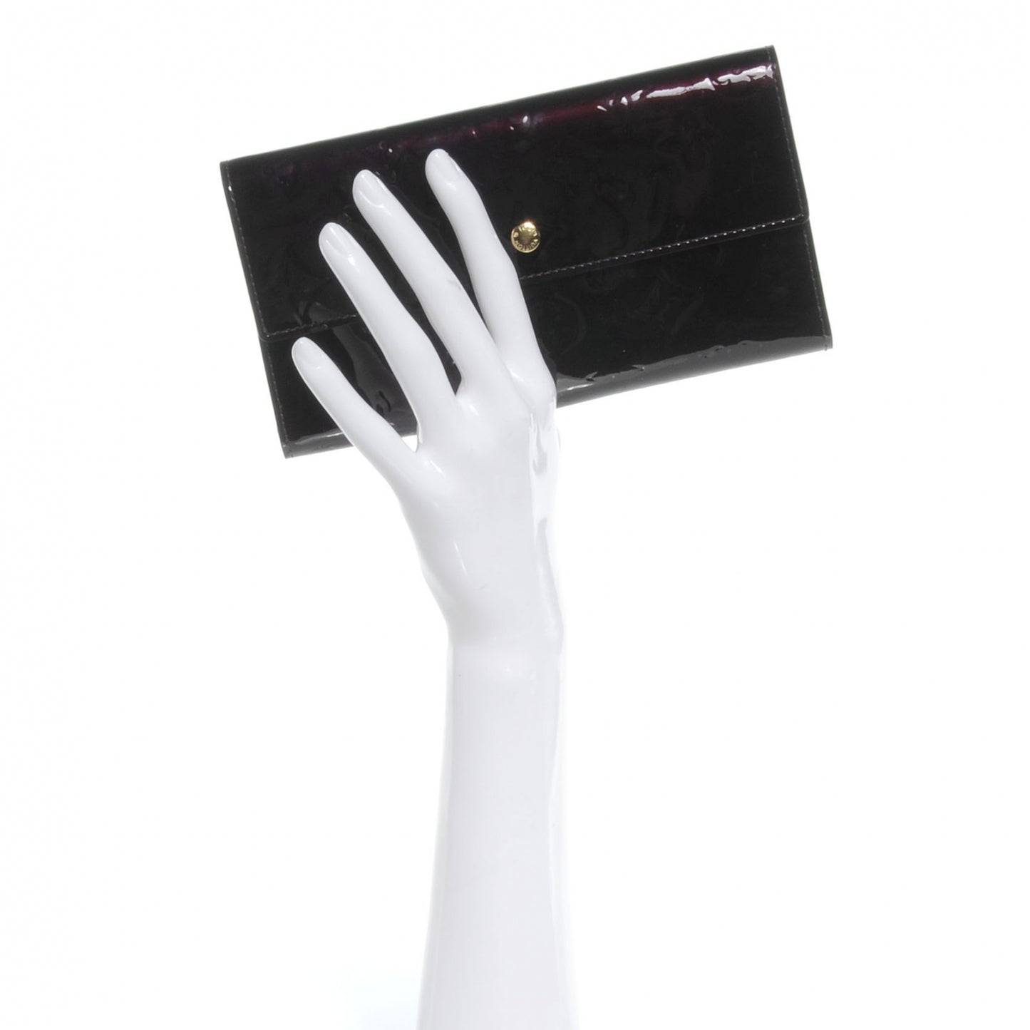 Vernis Porte Tresor International Wallet Amarante