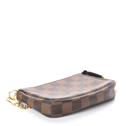 Louis Vuitton Damier Ebene Mini Pochette Accessories 4 of 7
