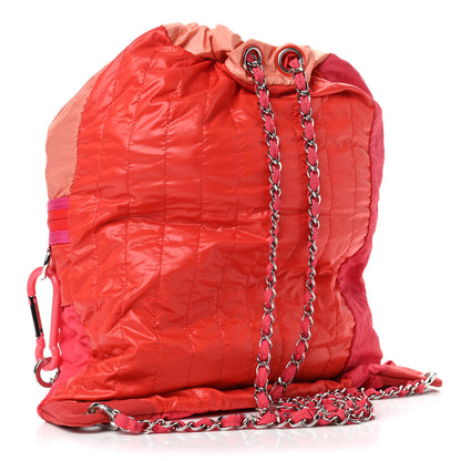 Chanel Nylon Coco Sport Drawstring Backpack Pink 2 of 5