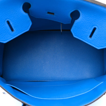 Hermes Togo BIRKIN 35 Bleu Hydra 5 of 12