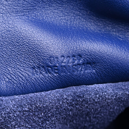 Loewe Satin Calfskin Monochrome Flamenco Knot Clutch Deep Purple Glaze 7 of 11