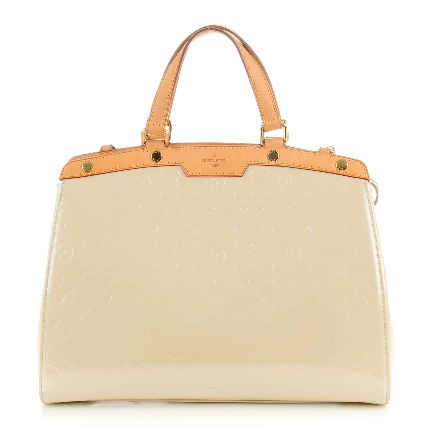 Louis Vuitton Vernis Brea GM Blanc Corail 1 of 9