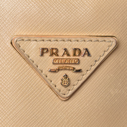 Prada Saffiano Lux Large Tote Sabbia 6 of 17