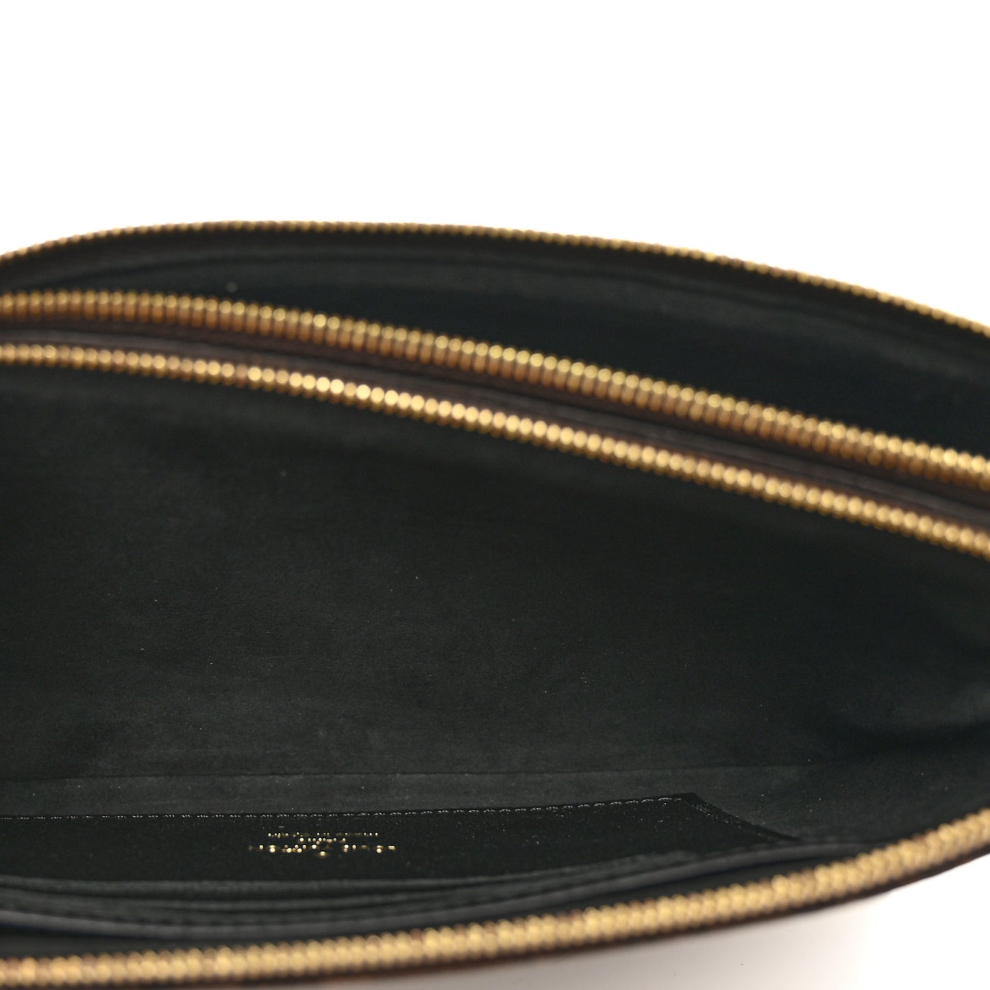 Reverse Monogram Giant Double Zip Pochette