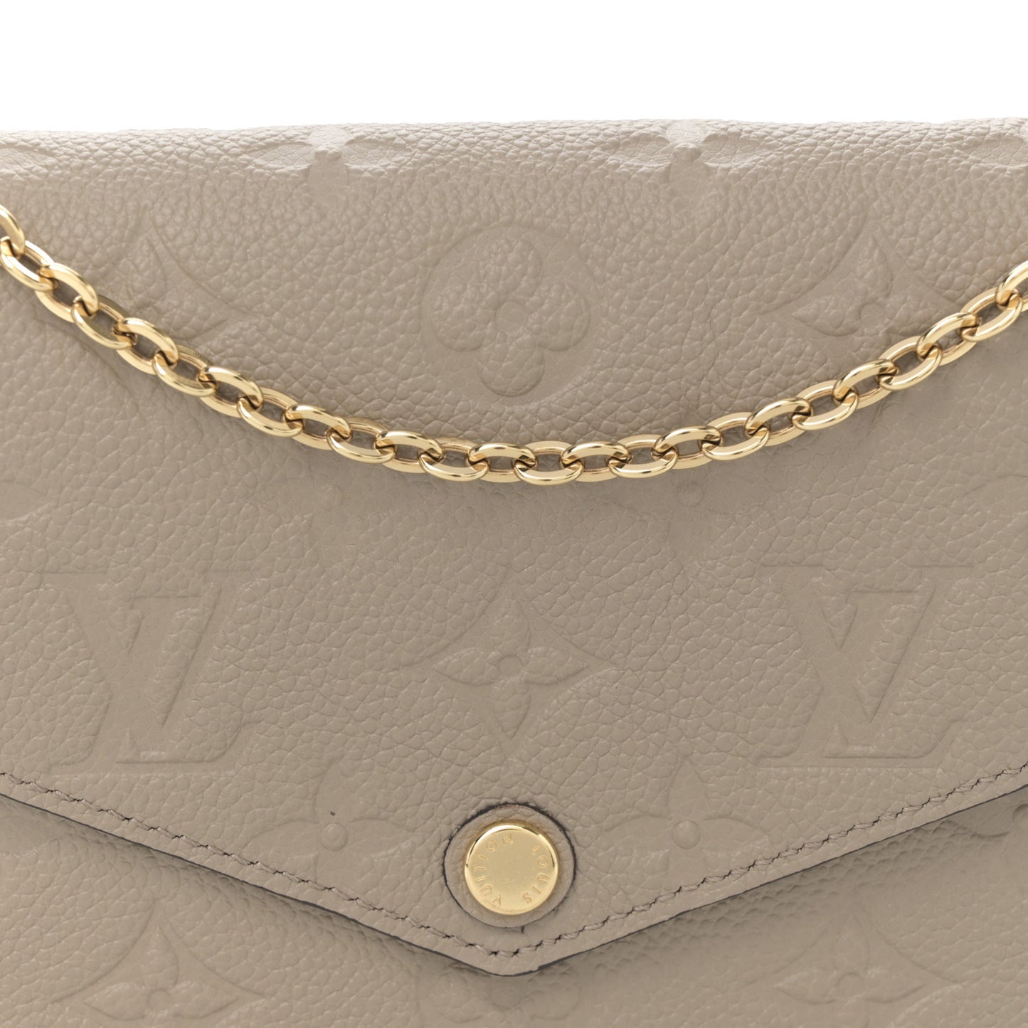 Empreinte Pochette Felicie Chain Wallet Tourterelle