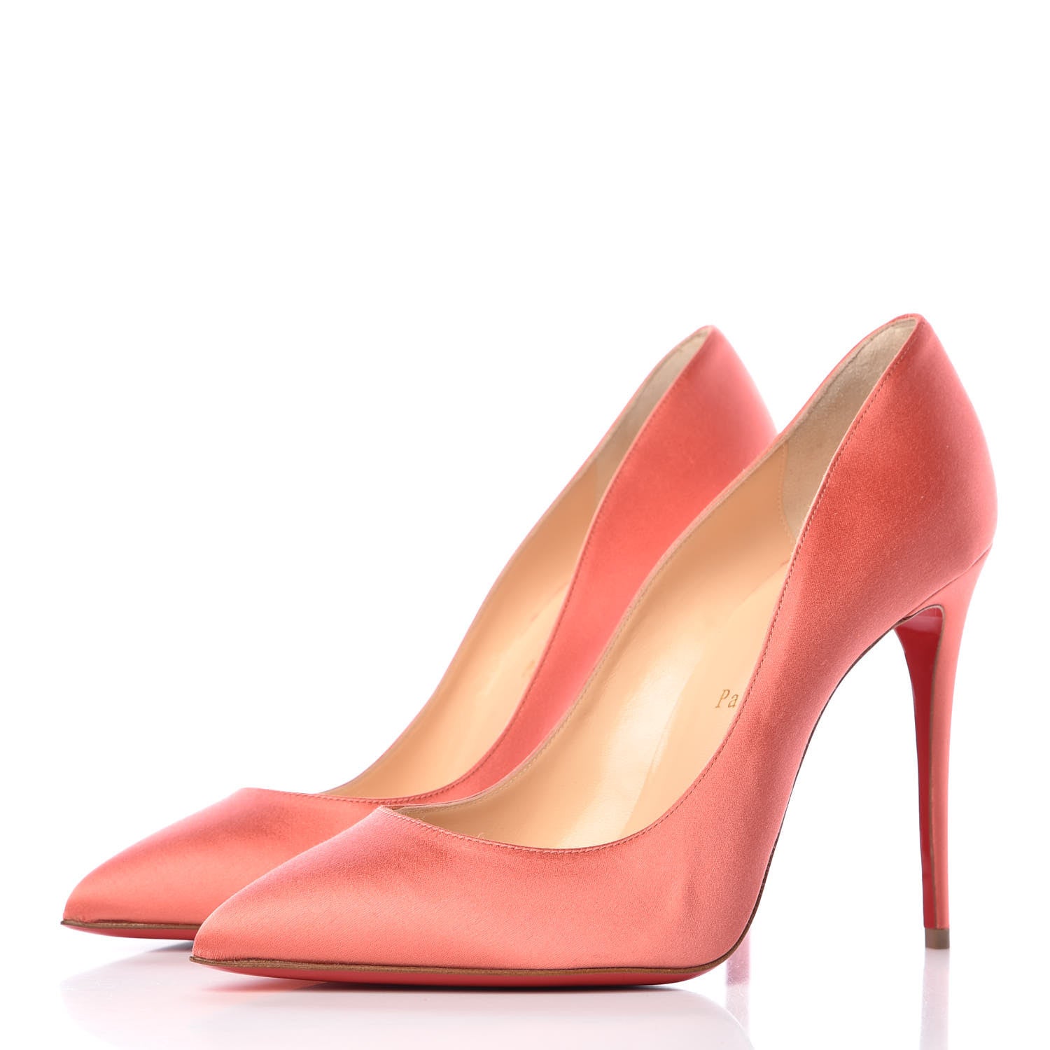 Christian Louboutin Satin Pigalle Follies 100 Pumps 40 Charlotte 3 of 11